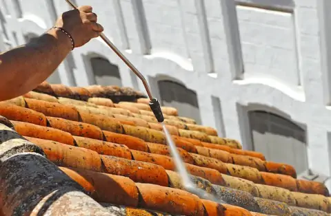 Nettoyage de toitures - Grâce-Uzel